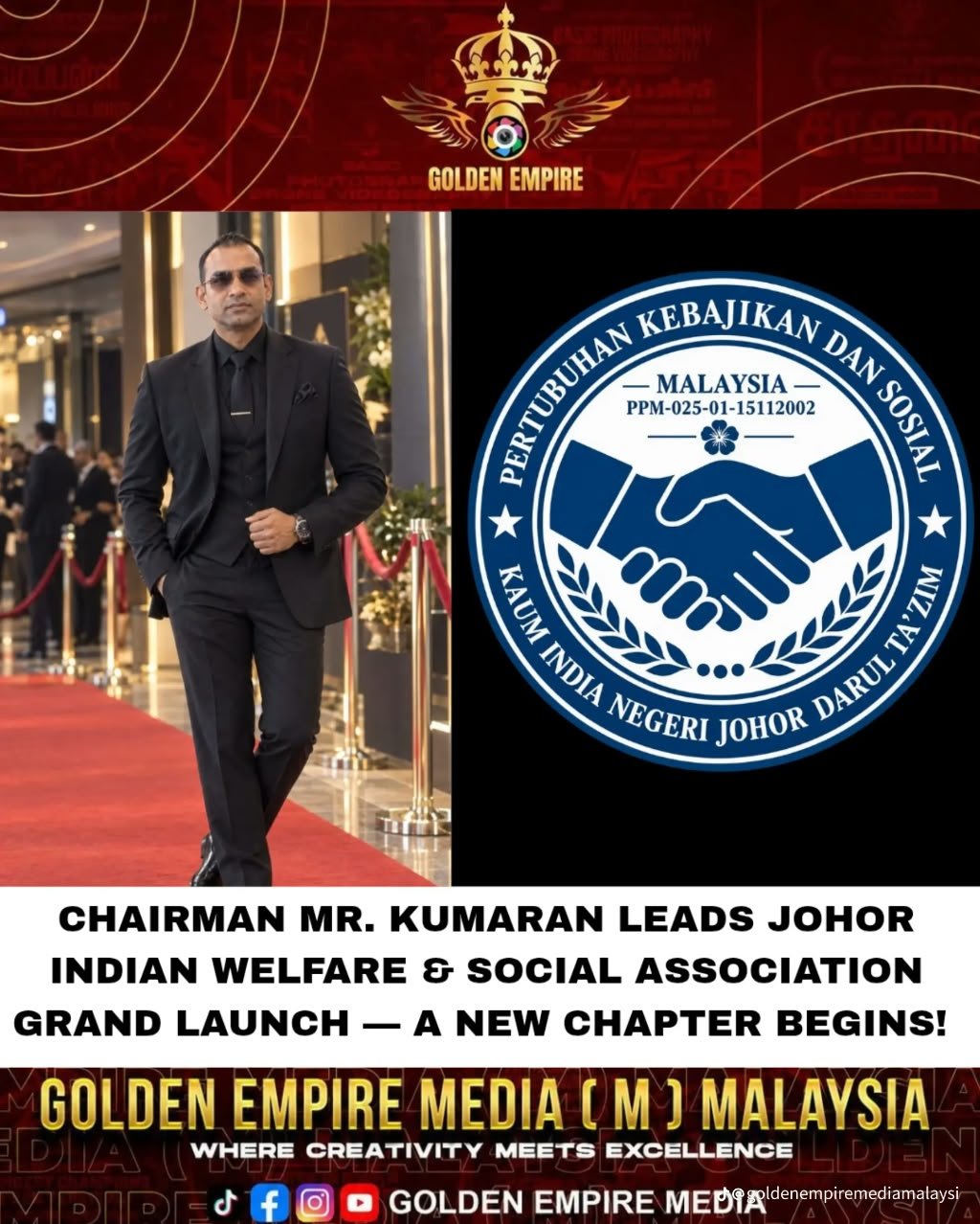 Johor Indian Welfare and Social Association grand launch